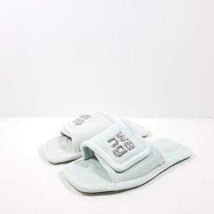 Alexander Wang Padded Lana Slippers - Light Green